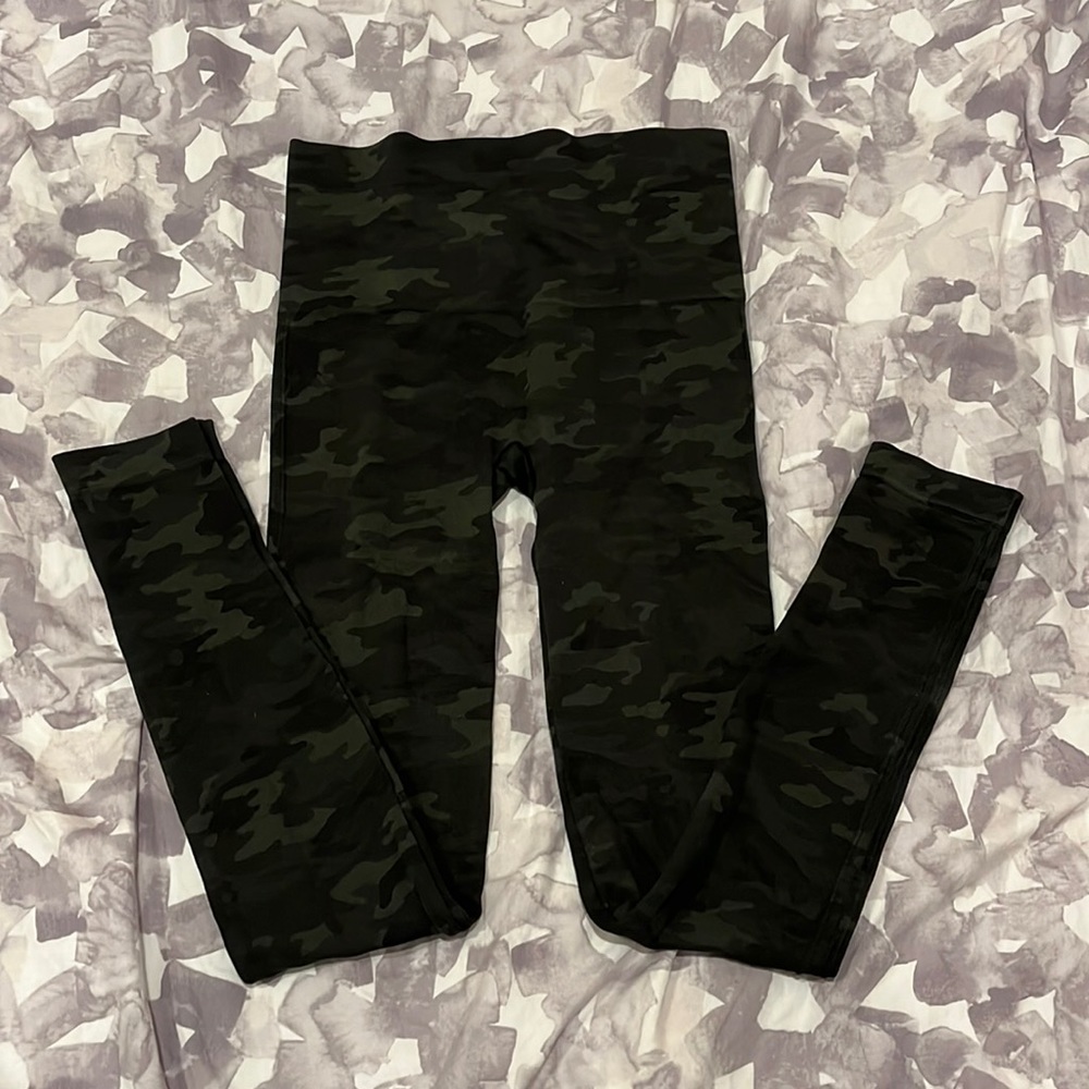 Spanx camo leggings